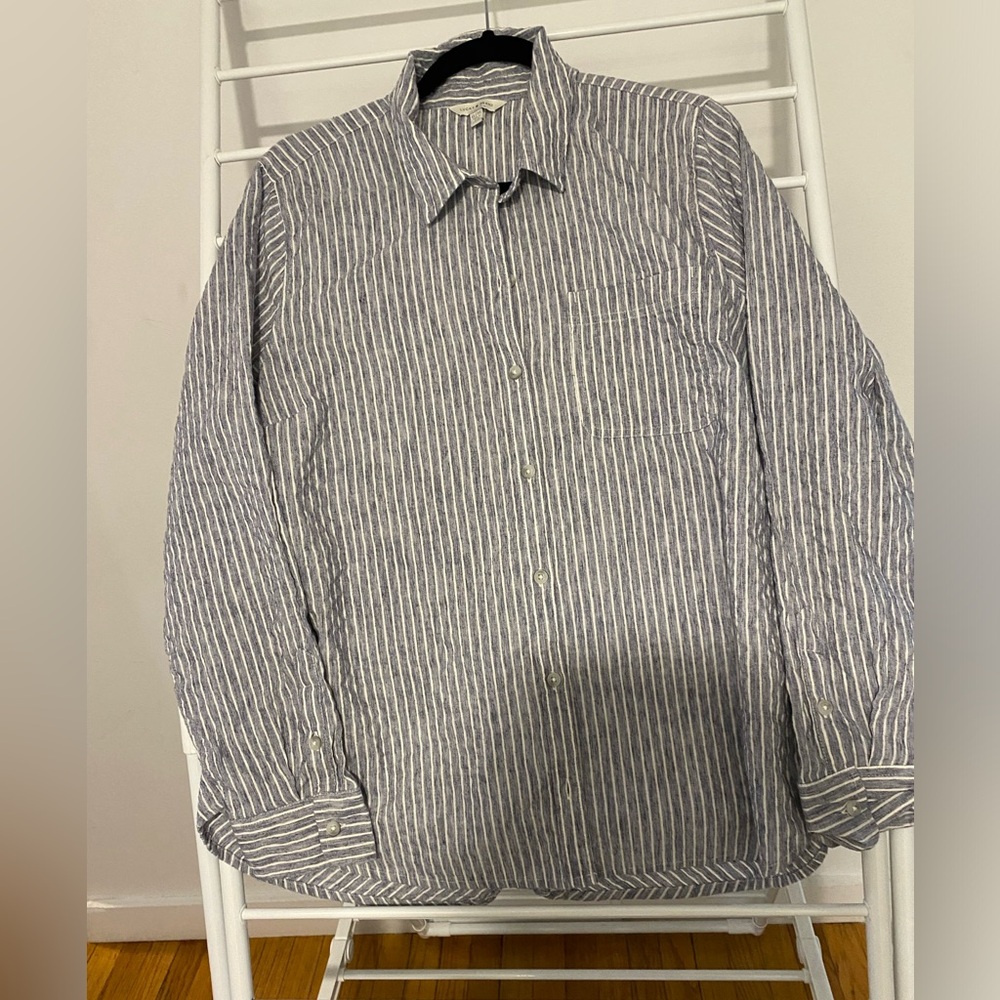Lucky Brand Striped Button Up